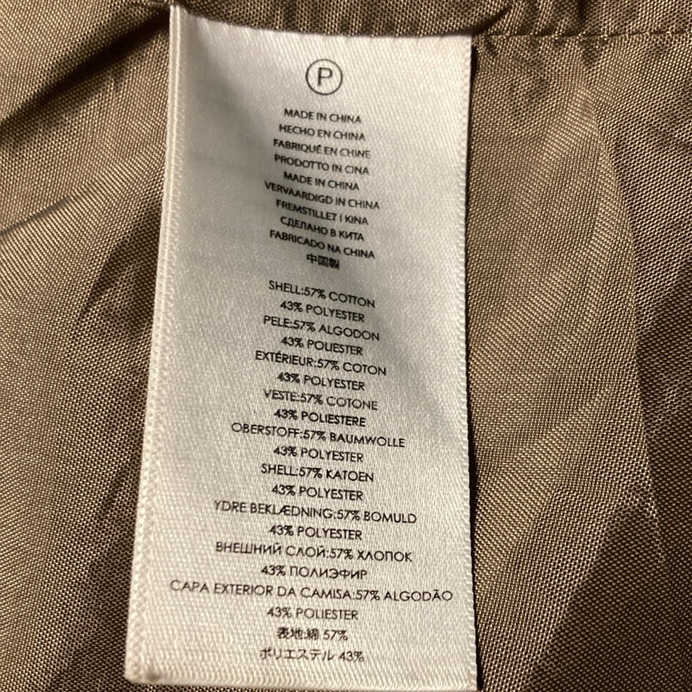 Michael Kors Taupe Brown Rain Trench Jacket Coat - Picture 11 of 12